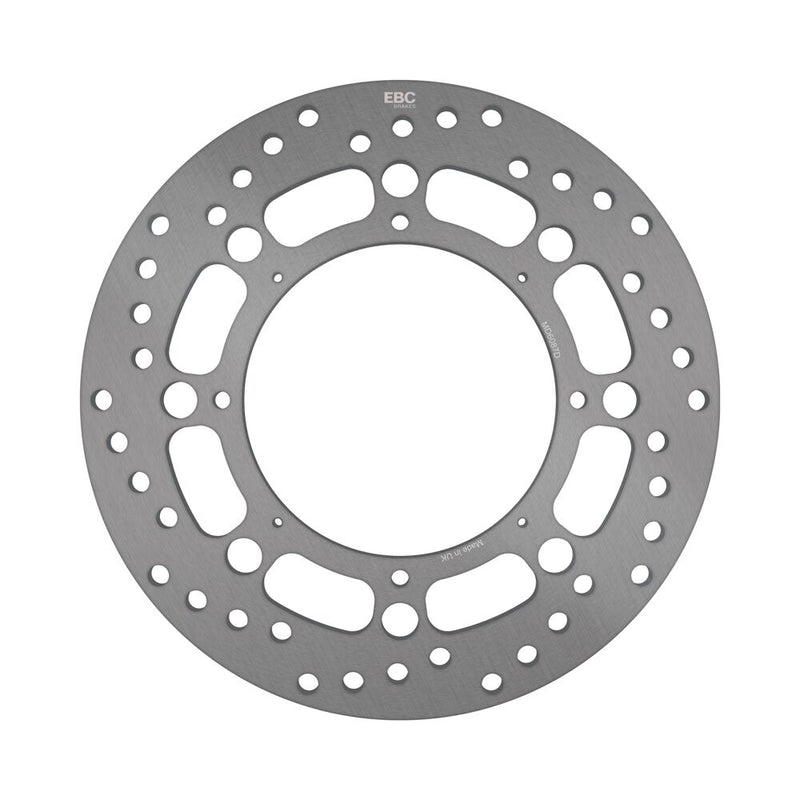 EBC Round D-Series Fixed Offroad Brake Rotor D Series Gold Zinc Solid-Mount Front One Piece (Fixed) Heat-Treated Carbon Steel