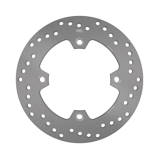 EBC Round D-Series Fixed Offroad Brake Rotor for 1996-2018 SUZUKI D Series Silver Stainless Steel Solid-Mount Rear One Piece (Fixed) Heat-Treated C...