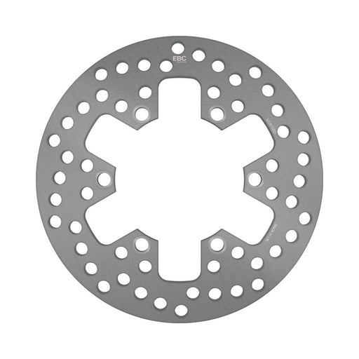 EBC Round D-Series Fixed Offroad Brake Rotor for 1990-2007 KAWASAKI D Series Gold Zinc Solid-Mount Rear One Piece (Fixed) Heat-Treated Carbon Steel...