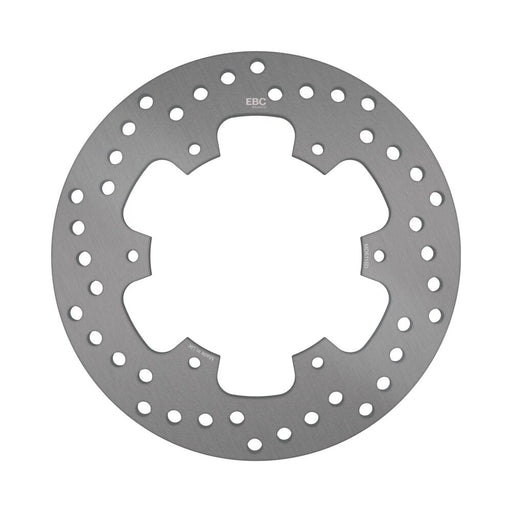 EBC Round D-Series Fixed Offroad Brake Rotor for 1988-2002, 2004 YAMAHA D Series Gold Zinc Solid-Mount Rear One Piece (Fixed) Heat-Treated Carbon S...