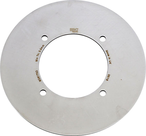 EBC MD Series ATV Brake Rotor Unfinished Front Rear One Piece (Fixed) Heat-Treated Carbon Steel
