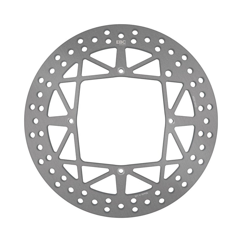 EBC Round D-Series Fixed Offroad Brake Rotor D Series Gold Zinc Solid-Mount Front One Piece (Fixed) Heat-Treated Carbon Steel