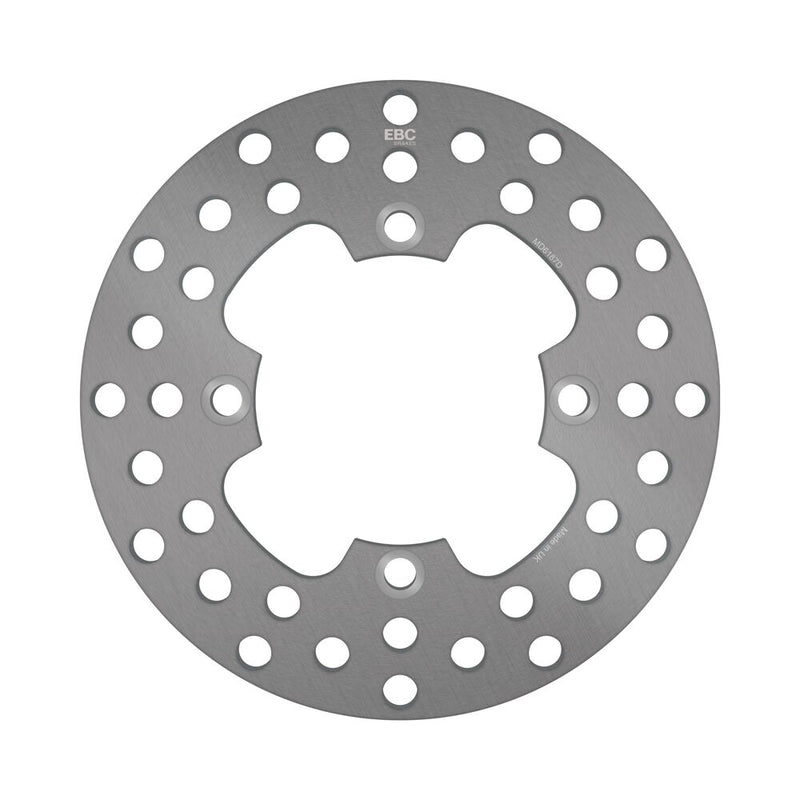 EBC Round D-Series Fixed Offroad Brake Rotor D Series Gold Zinc Solid-Mount Rear One Piece (Fixed) Heat-Treated Carbon Steel