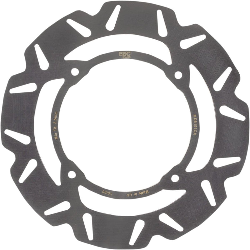 EBC CX Extreme™ Motocross Brake Rotors for 1988-2004, 2008-2009 HONDA CX Extreme Series Stainless Steel Rear One Piece (Fixed) Each