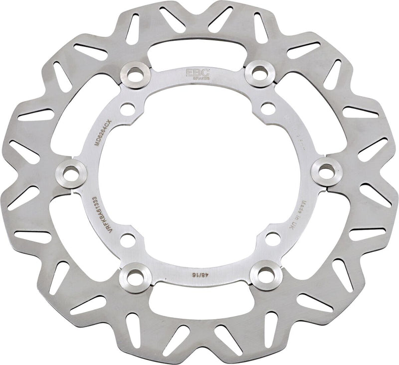EBC CX Extreme™ Motocross Brake Rotors for 2005-2020 KAWASAKI CX Extreme Series Front Left Two Piece (Floating) Stainless Steel