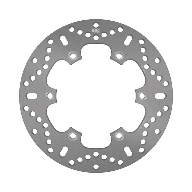 EBC Round D-Series Fixed Offroad Brake Rotor for 1999-2006, 2009-2016 YAMAHA D Series Gold Zinc Solid-Mount Rear One Piece (Fixed) Stainless Steel...