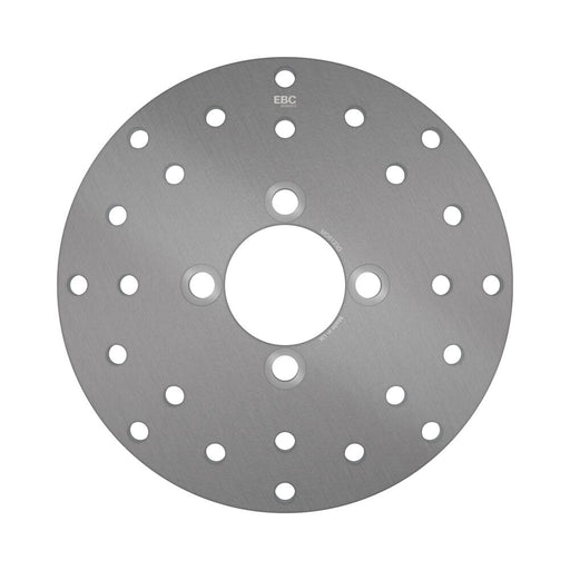 EBC Round D-Series Fixed Offroad Brake Rotor for 1995-2004 YAMAHA YFM D Series Gold Zinc Solid-Mount Front One Piece (Fixed) Billet Steel