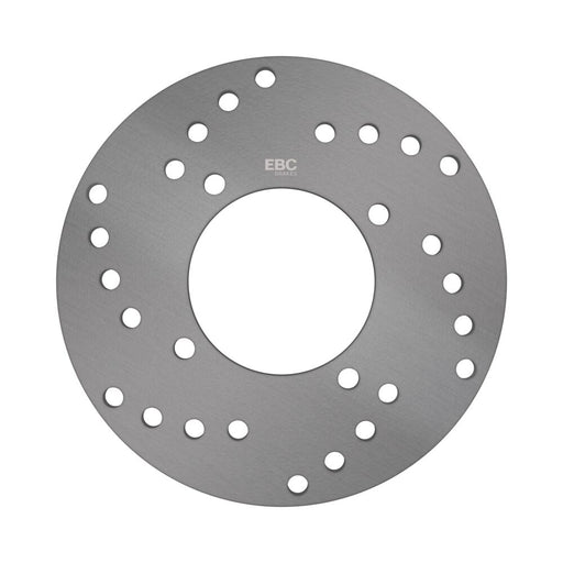 EBC Round D-Series Fixed Offroad Brake Rotor for 1990-2000 POLARIS D Series Silver Stainless Steel Solid-Mount Front One Piece (Fixed) Zinc