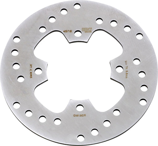 EBC MD Series ATV Brake Rotor for 1998-2009 POLARIS Silver Front One Piece (Fixed) Stainless Steel
