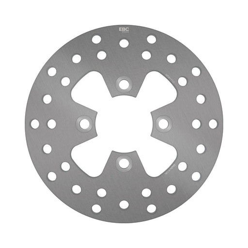EBC Round D-Series Fixed Offroad Brake Rotor for 2000-2005, 2007 CAN AM (BRP) DS 650 2X4 D Series Gold Zinc Solid-Mount Front One Piece (Fixed) Sta...
