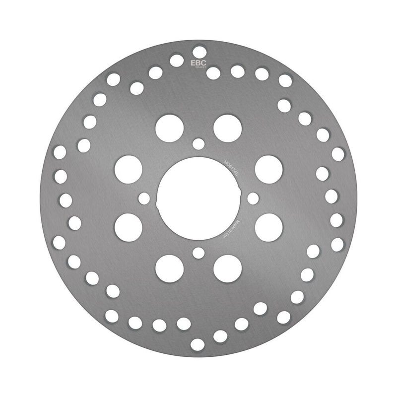EBC Round D-Series Fixed Offroad Brake Rotor for 2000-2001, 2003-2004, 2006-2010 YAMAHA YFM D Series Gold Zinc Solid-Mount Rear One Piece (Fixed) S...
