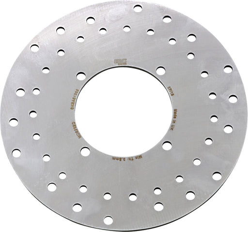 EBC MD Series ATV Brake Rotor for 2002-2024 POLARIS Silver Front One Piece (Fixed) Stainless Steel