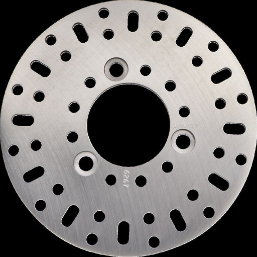 EBC Brake Rotor D Series Silver Solid-Mount Front Rear One Piece (Fixed) Stainless Steel