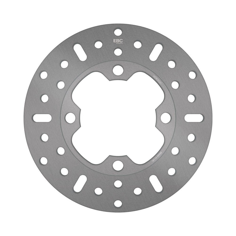 EBC Round D-Series Fixed Offroad Brake Rotor for 2007-2025 HONDA TRX D Series Gold Stainless Steel Solid-Mount Front One Piece (Fixed) Zinc
