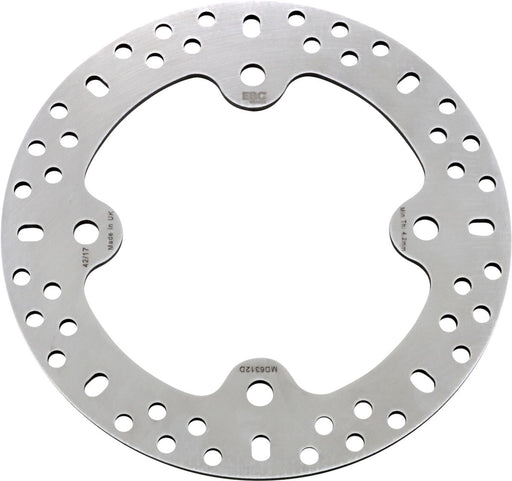 EBC MD Series ATV Brake Rotor for 2008-2014 POLARIS RANGER RZR Silver Front One Piece (Fixed) Stainless Steel