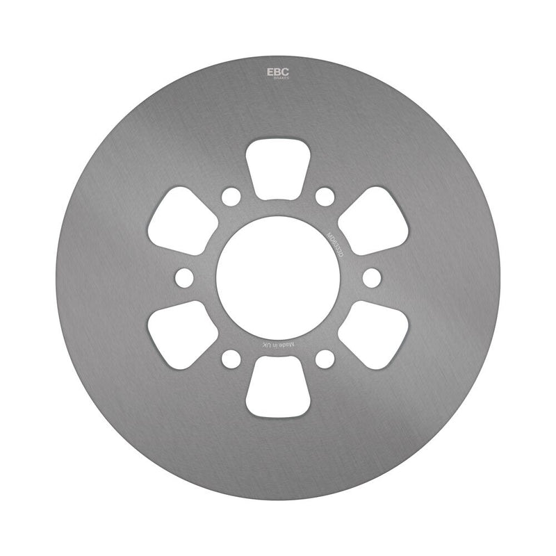 EBC D-Series Round Brake Rotor for 2011-2013 YAMAHA YXR 700 F D Series Gold Silver Solid-Mount Front One Piece (Fixed) Stainless Steel Zinc