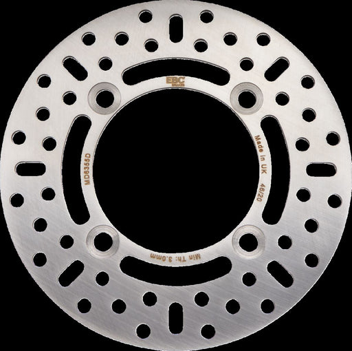 EBC Brake Rotor for 2012-2015 SUZUKI LT-A D Series Silver Solid-Mount Front One Piece (Fixed) Stainless Steel
