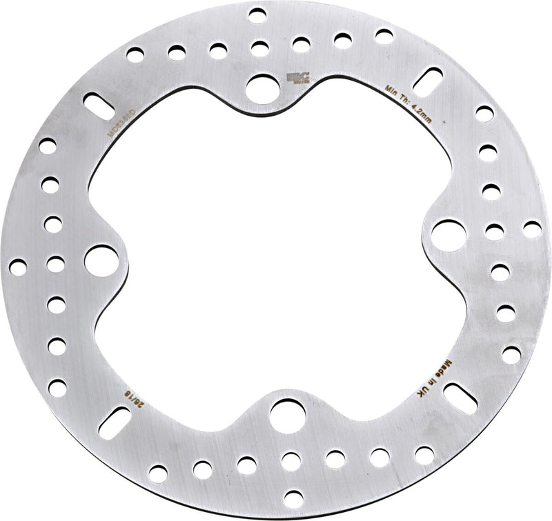 EBC MD Series ATV Brake Rotor for 2014-2021 POLARIS RZR XP Silver Front Rear One Piece (Fixed) Stainless Steel
