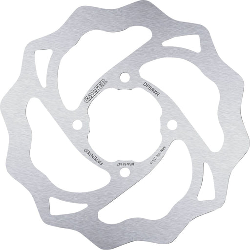 Galfer Brake Rotor Raw Rear Standard 420 High-Carbon Stainless Steel