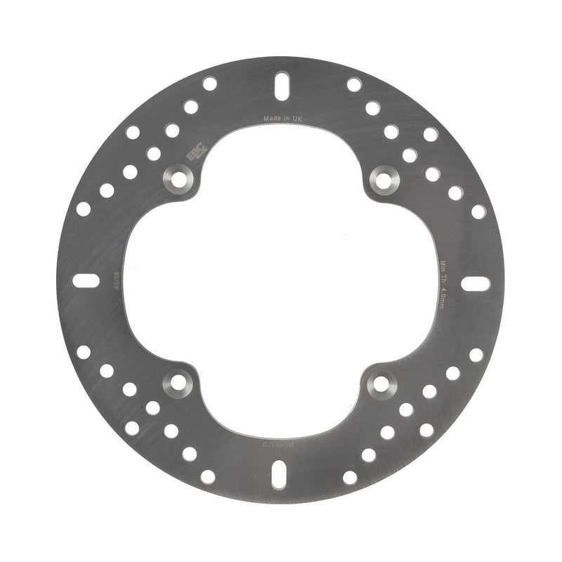 EBC Round D-Series Fixed Offroad Brake Rotor for 2017-2022, 145934, 145940 CAN AM (BRP) MAVERICK D Series Gold Zinc Solid-Mount Rear One Piece (Fix...