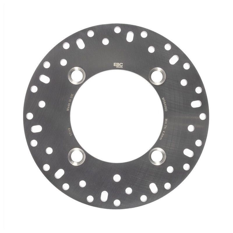 EBC Round D-Series Fixed Offroad Brake Rotor for 2016-2022 POLARIS GENERAL D Series Gold Stainless Steel Solid-Mount Front Rear One Piece (Fixed) Z...
