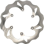 Galfer Brake Rotor Raw Rear Standard 420 High-Carbon Stainless Steel Each