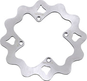 Galfer Brake Rotor for 1993-2001, 2003-2026 YAMAHA Raw Rear Standard 420 High-Carbon Stainless Steel Each