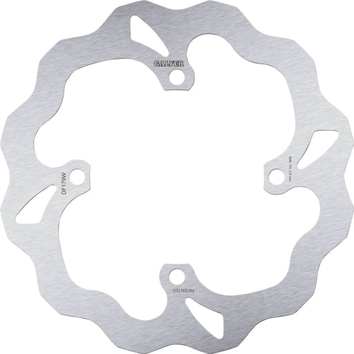 Galfer Brake Rotor Raw Rear Standard 420 High-Carbon Stainless Steel