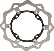 Galfer Brake Rotor for 2005-2026 SUZUKI Black Raw Front Two Piece (Floating) 420 High-Carbon Stainless Steel Each