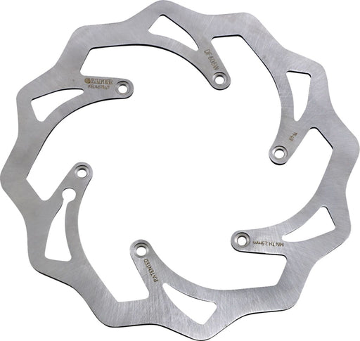 Galfer Brake Rotor Raw Front One Piece (Fixed) 420 High-Carbon Stainless Steel