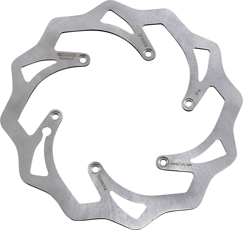 Galfer Brake Rotor Raw Front One Piece (Fixed) 420 High-Carbon Stainless Steel Each