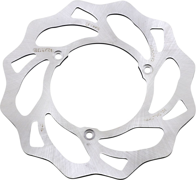 Galfer Brake Rotor Raw Front Two Piece (Floating) 420 High-Carbon Stainless Steel Each