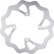 Galfer Wave® Brake Rotor for 2015-2026 KAWASAKI Polished Silver Solid-Mount Front One Piece (Fixed) Stainless Steel