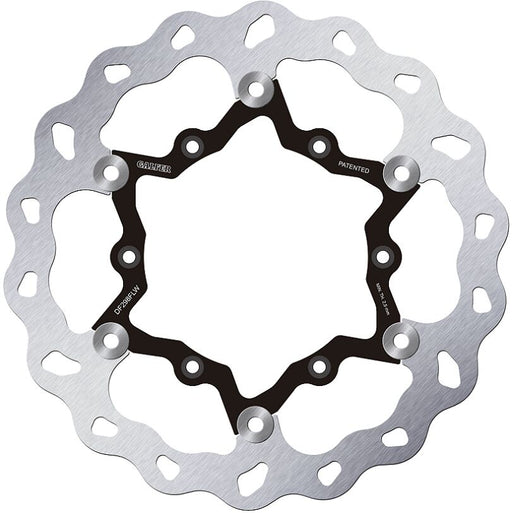 Galfer Brake Rotor for 2016-2026 YAMAHA Wave® Black Polished Full-Floating Front Two Piece (Floating) Aluminium Stainless Steel