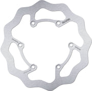 Galfer Wave® Brake Rotor for 2018-2026 YAMAHA Polished Silver One Piece (Fixed) Stainless Steel