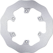 Galfer Wave® Brake Rotor Polished Silver Rear One Piece (Fixed) Stainless Steel