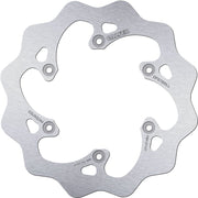 Galfer Wave® Brake Rotor Polished Silver One Piece (Fixed) Stainless Steel