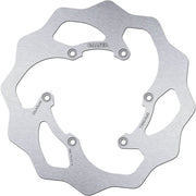 Galfer Wave® Brake Rotor for 2012-2022 BETA Polished Silver Rear One Piece (Fixed) Stainless Steel