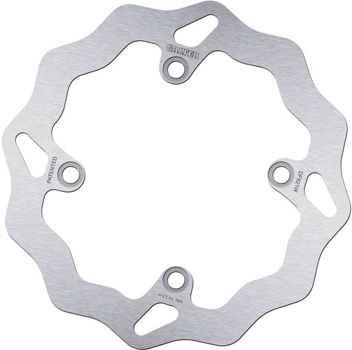 Galfer Wave® Brake Rotor for 2012-2023 SHERCO Polished Silver Solid-Mount Rear One Piece (Fixed) Stainless Steel