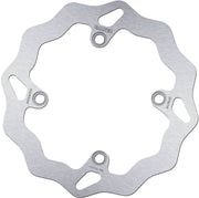 Galfer Wave® Brake Rotor for 2012-2023 SHERCO Polished Silver Solid-Mount Rear One Piece (Fixed) Stainless Steel #DF921W