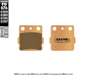 Galfer HH Sintered Brake Pads Off-Road Front Rear Sintered Metal Set #FD076G1396