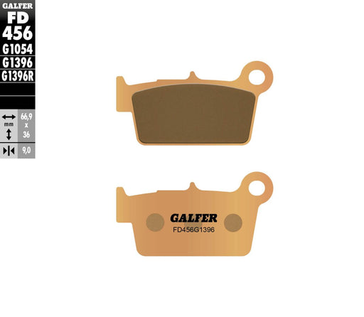 Galfer HH Sintered Brake Pads Off-Road Front Rear Sintered Metal Set