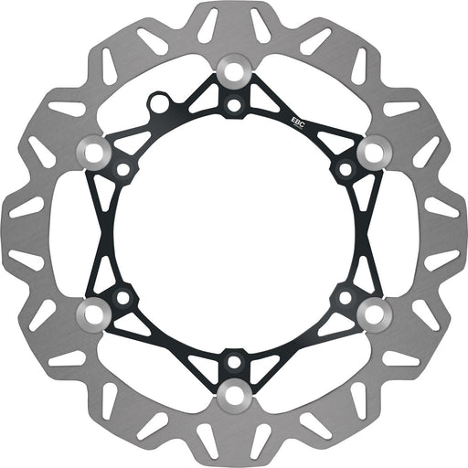 EBC CX Extreme™ Brake Rotor CX Extreme Series Silver Full-Floating Front Two Piece (Floating) High-Carbon Stainless Steel