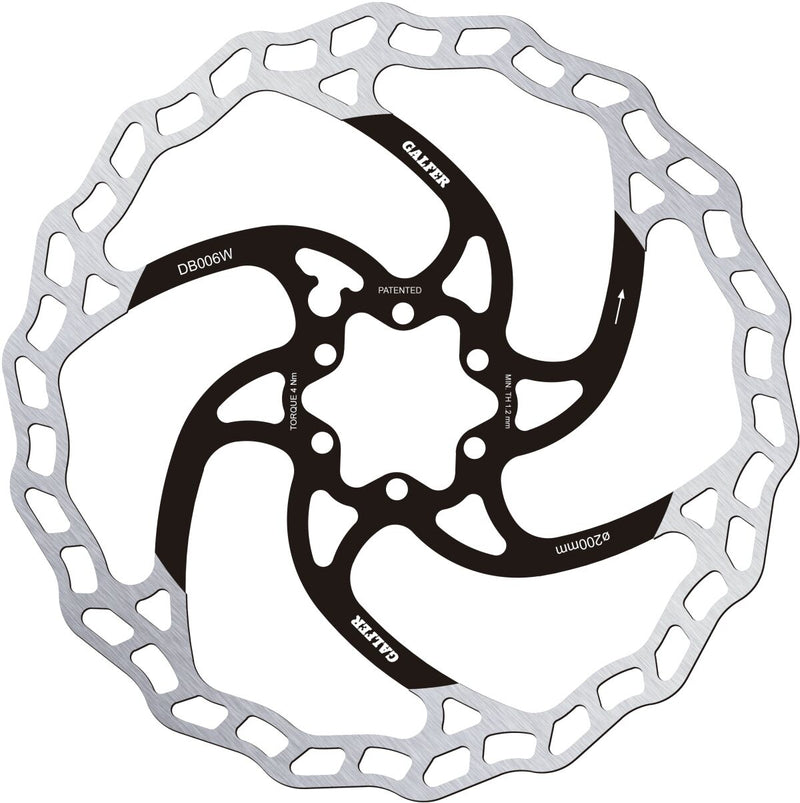 Galfer Fixed Disc Wave® Brake Rotor Stainless Steel #DB006W