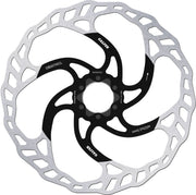 Galfer Fixed Disc Wave® Center-Lock Brake Rotor Black Silver Stainless Steel