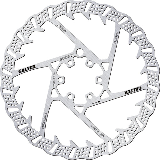 Galfer Fixed Disc Shark® Brake Rotor Stainless Steel