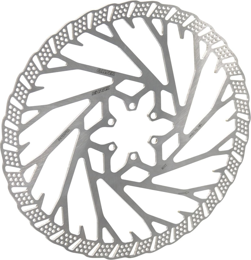 Galfer Shark 6-Bolt Bicycle Brake Rotor Stainless Steel