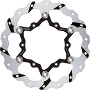Galfer BRAKE ROTOR FLOATING WAVE GROOVED for 2020-2026 YAMAHA Wave® Silver Full-Floating Two Piece (Floating) High-Carbon Stainless Steel