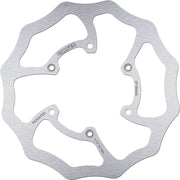 Galfer BRAKE ROTOR FIXED WAVE Wave® Silver Solid-Mount Front One Piece (Fixed) High-Carbon Stainless Steel
