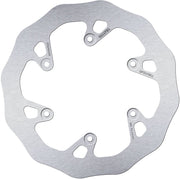 Galfer Wave® Brake Rotor for 2020-2026 YAMAHA Silver Solid-Mount Rear One Piece (Fixed) High-Carbon Stainless Steel